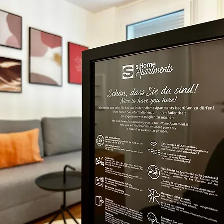 Shome I Self Check-in I Free Parking 公寓式酒店 格拉茨
